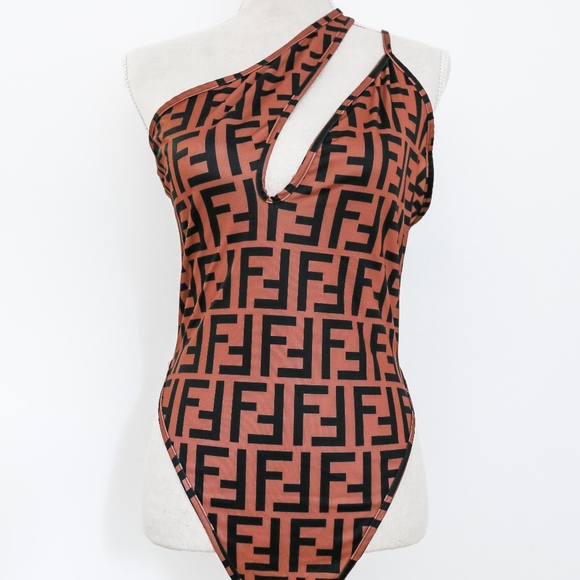 Other - Asymmetrical Cut One Piece Swimsuit